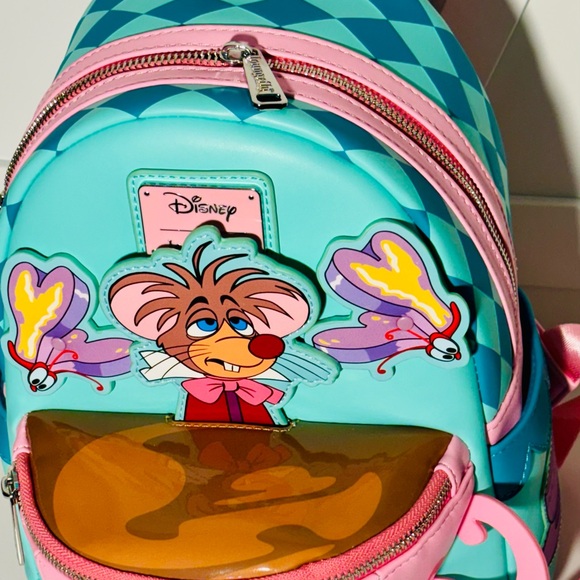 Loungefly Disney Alice in Wonderland Tea Cup Mini Backpack bag Limited Edition - Picture 4 of 10